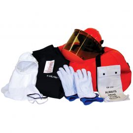 Navy National Safety Apparel KIT2CV11NG2X ArcGuard CAT 2 Arc Flash Kit with FR Coverall No Gloves XX-Large 12 Calorie