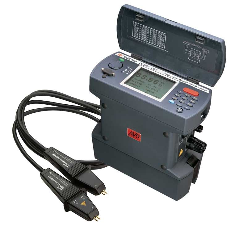 High accuracy, highly accurate, low resistance digital micro-ohmeters