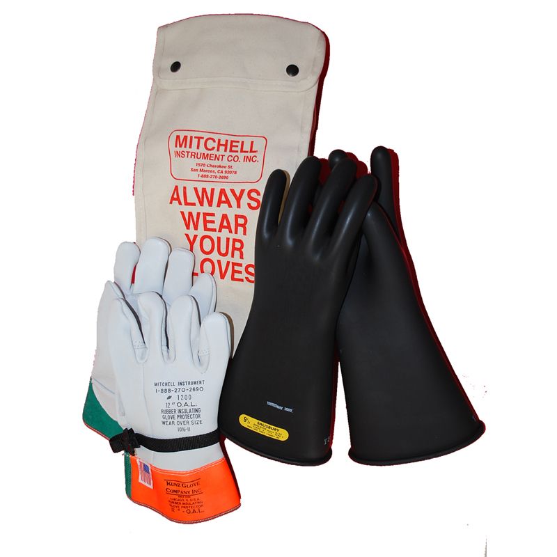 Details about   Insulated 12kv High Voltage Electrical Insulating Gloves For Electricians 