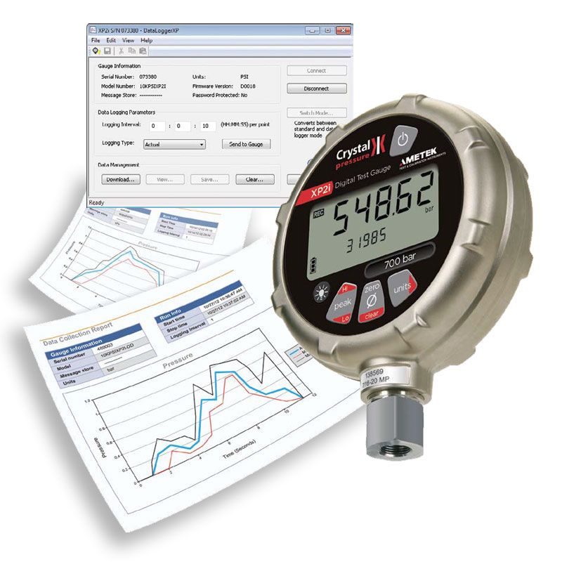 Precision digital pressure gauge Recal for 50psi NEW PSITronix AMAT 3310-01240 