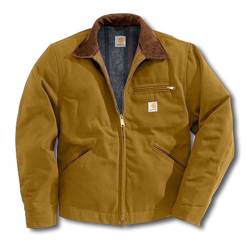 Carhartt Men's Duck Detroit Jacket/Blanket Lined J001