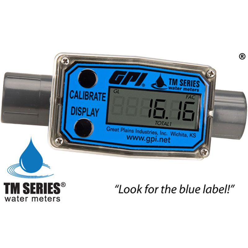 3/4in Model# TM075-N GPI Electronic Water Meter 