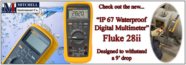 new fluke 28ii ip67 waterproof industrial multimeter